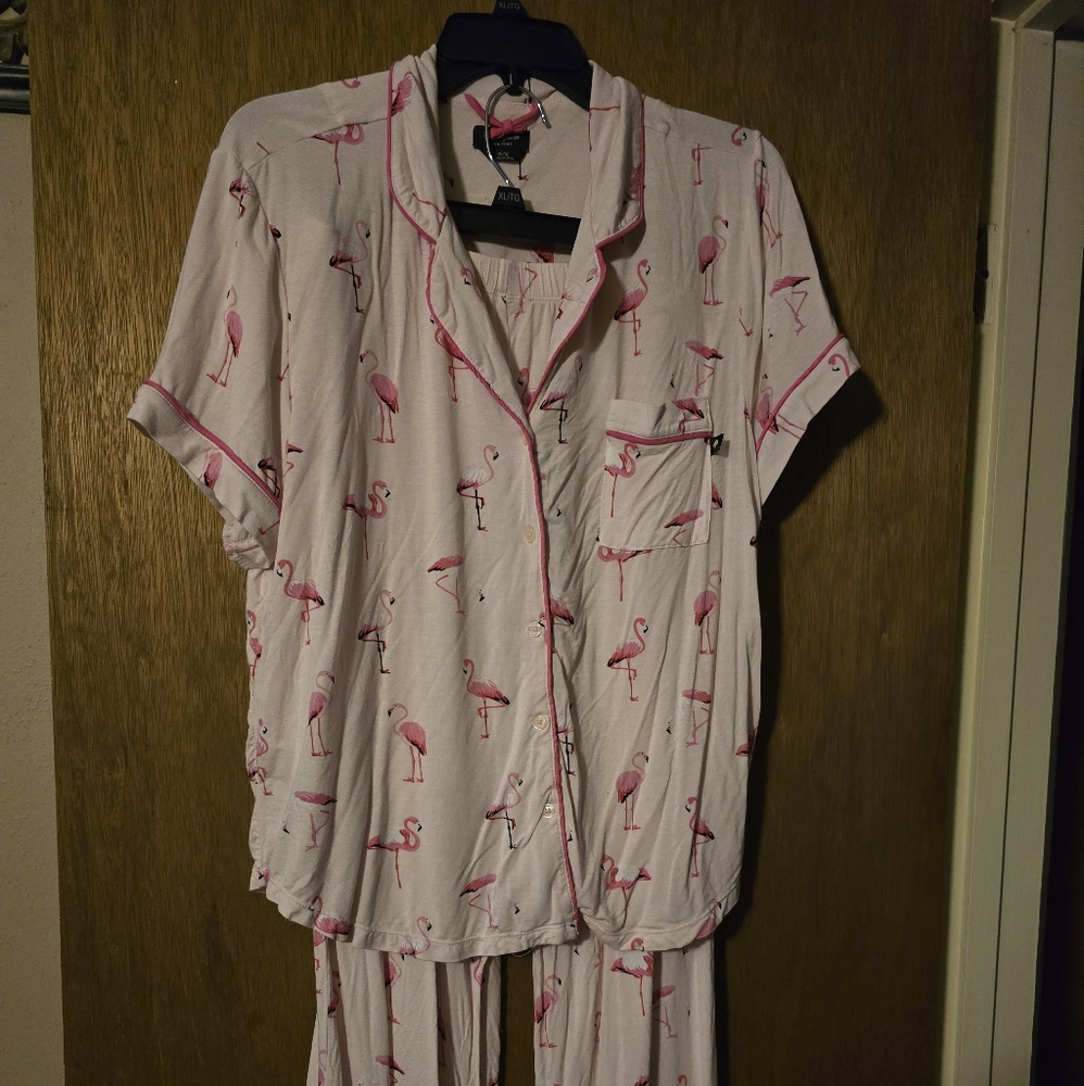 Kate Spade NY Flamingo Pajama Set